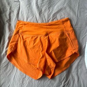 Outdoor Voices Orange Athletic Shorts